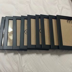 Black Picture frames 5x7